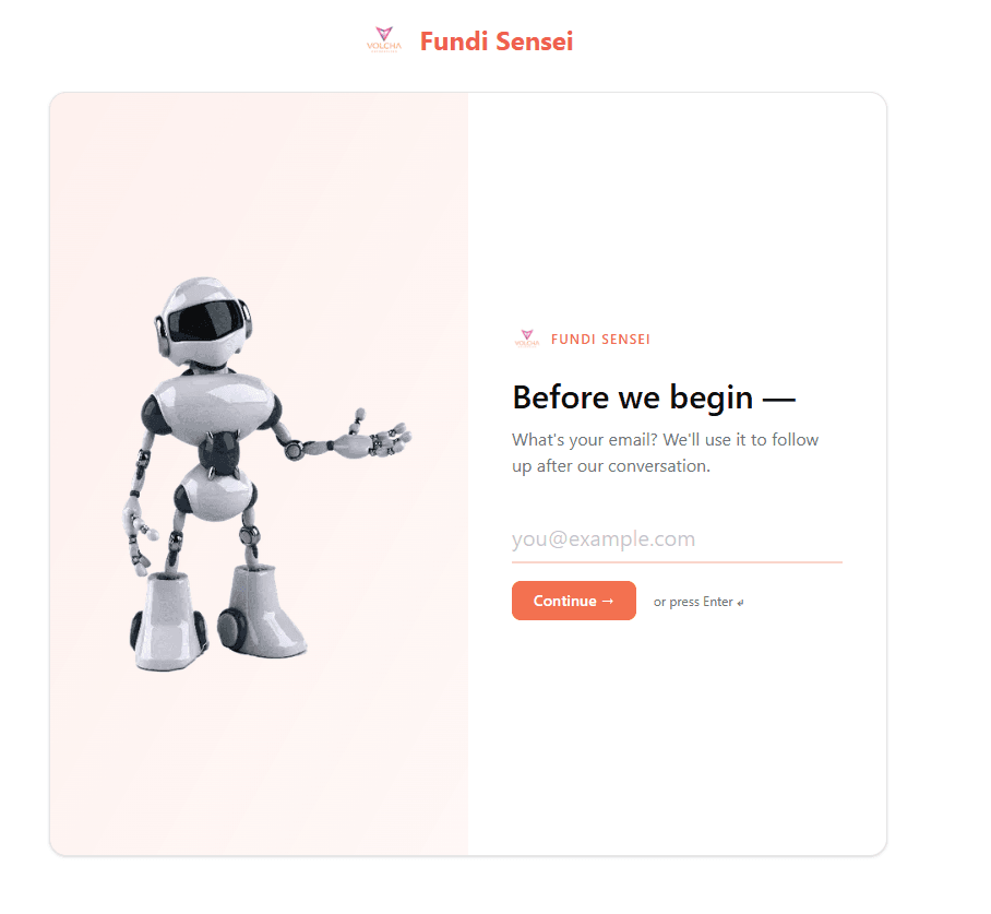 Fundi Sensei AI Sales Agent Volcha Enterprises