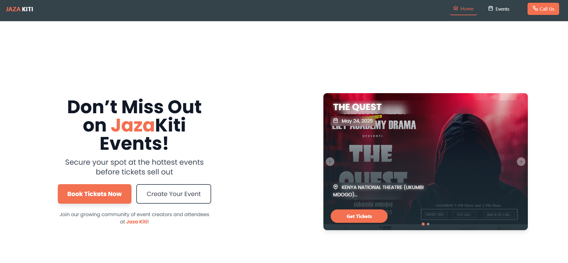 Jaza Kiti Events Management Kenya